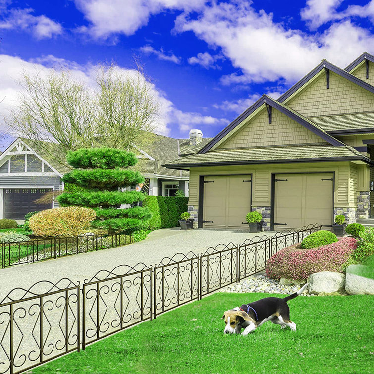 Americans Decorative Garden Fence 24" High X 24" Wide 4 Panels Wayfair